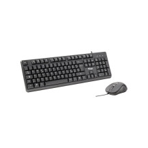 itek DEC C01 tastiera Mouse incluso Universale USB QWERTY Inglese, Italiano Nero