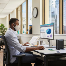 HP Pro Mini 400 G9 Wolf Security Edition Intel® Core™ i5 i5-14500T 8 GB DDR5-SDRAM 256 GB SSD Windows 11 Pro Mini PC Nero