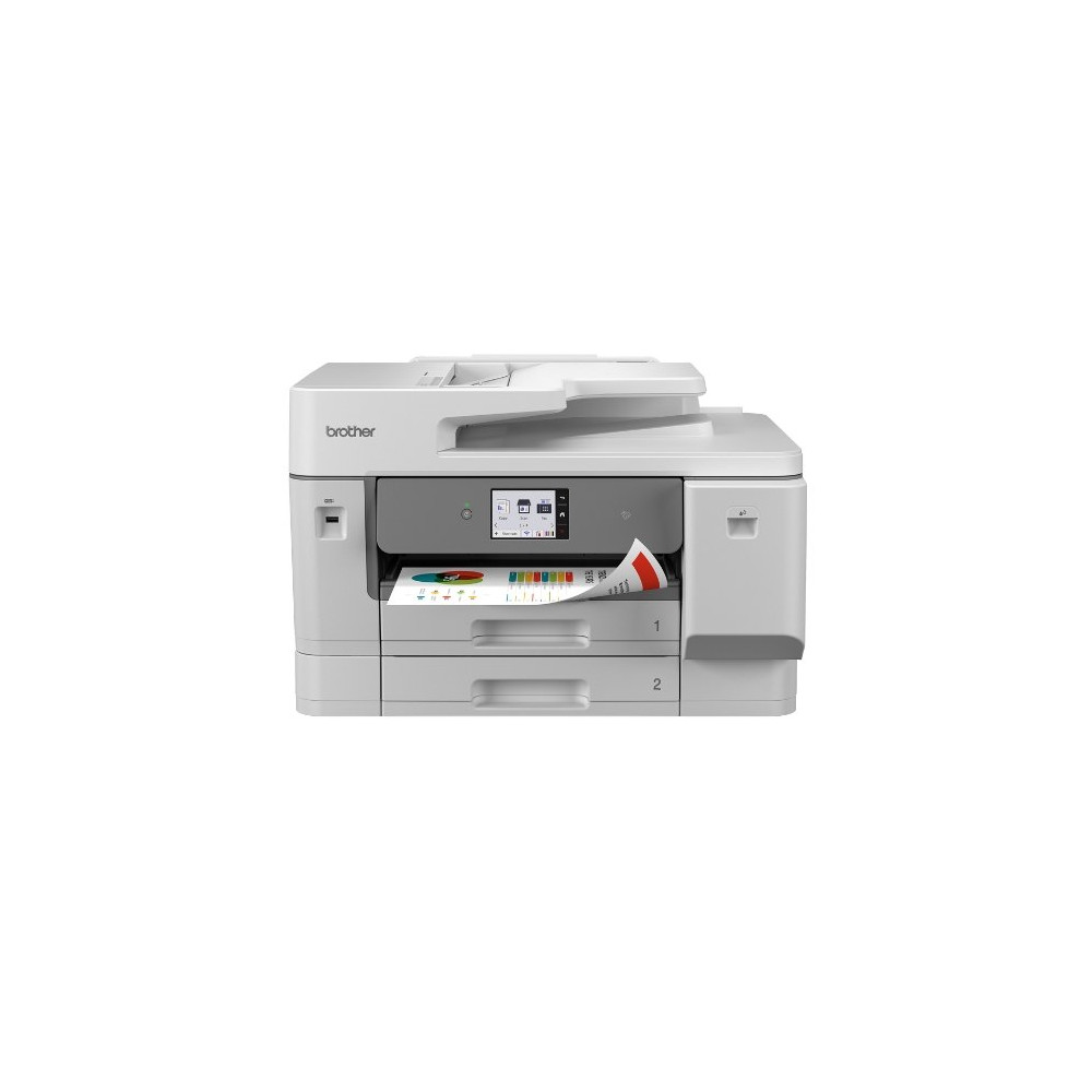 MULTIFUNZIONE BROTHER INK MFC-J6975DW Full A3 31ipm 250+250+100 FAX ADF DUPLEX in stampa LAN USB WiFi LCD 8.8cm MFCJ6975DWRE1 BR