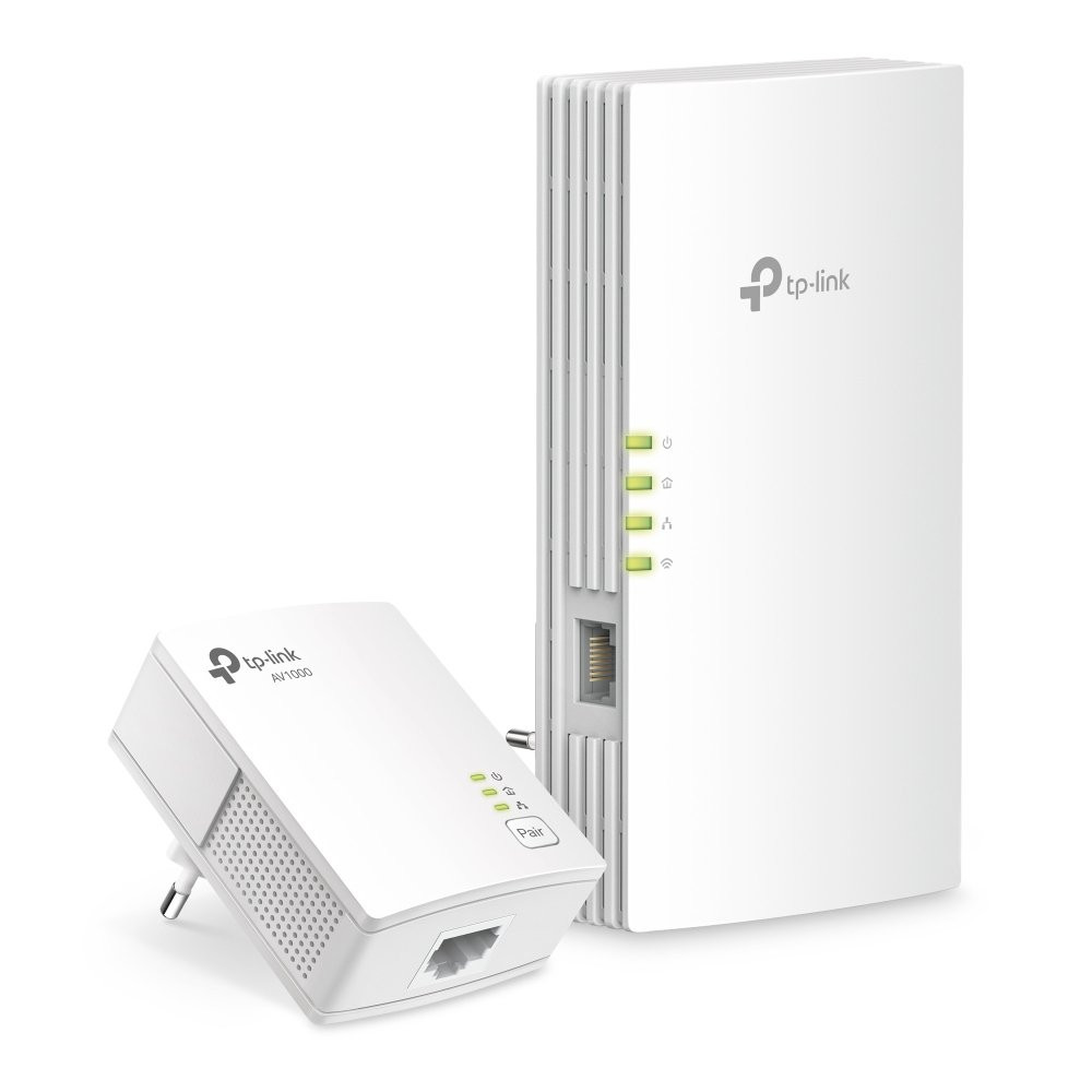 TP-Link TL-WPA7817 KIT adattatore di rete PowerLine 1000 Mbit/s Collegamento ethernet LAN Wi-Fi Bianco 2 pz