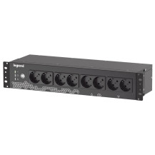 Legrand Keor ASI PDU 800VA FR/GR/IT INPUT 8 GR/IT OUTPUT BLACK gruppo di continuità (UPS) Standby (Offline) 0,8 kVA 480 W 8 pres