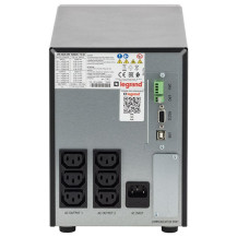 Legrand Keor ASI SPE tower 750VA gruppo di continuità (UPS) A linea interattiva 0,75 kVA 600 W 6 presa(e) AC