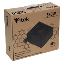 itek SI350 alimentatore per computer 350 W 24-pin ATX ATX Nero