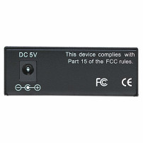 Intellinet 506533 convertitore multimediale di rete 1000 Mbit/s 850 nm Modalità multipla Nero