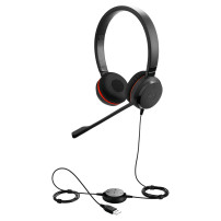 Jabra Evolve 20 Auricolare Cablato A Padiglione Ufficio USB tipo A Nero