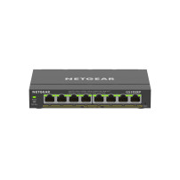NETGEAR 8-Port Gigabit Ethernet PoE+ Plus Switch (GS308EP) Gestito L2/L3 Gigabit Ethernet (10/100/1000) Supporto Power over Ethe