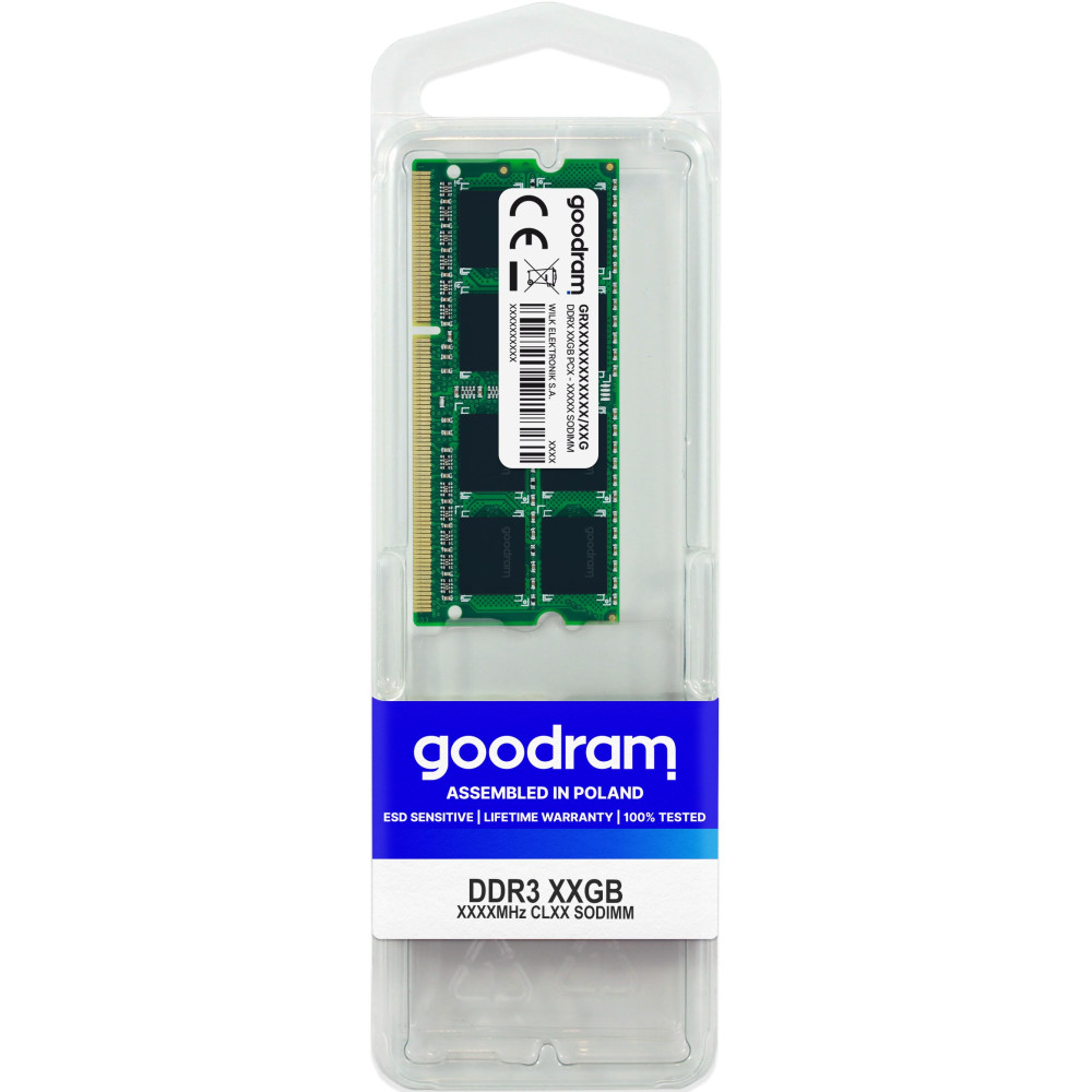 Goodram GR1333S364L9S/4G memoria 4 GB 1 x 4 GB DDR3