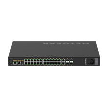 NETGEAR M4250-26G4XF-PoE+ Gestito L2/L3 Gigabit Ethernet (10/100/1000) Supporto Power over Ethernet (PoE) 1U Nero