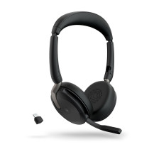 Jabra Evolve2 65 Flex Auricolare Con cavo e senza cavo A Padiglione Ufficio Bluetooth Nero