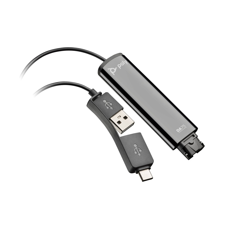 HP Poly Adattatore da USB a QD Poly DA75