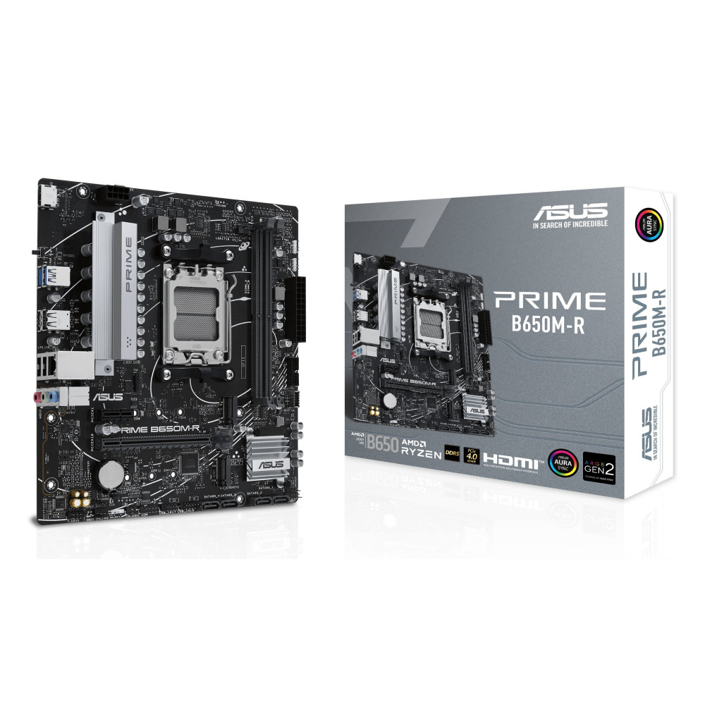 ASUS PRIME B650M-R AMD B650 Socket AM5 micro ATX