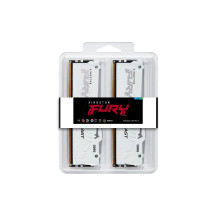 Kingston Technology FURY Beast 64GB 6000MT/s DDR5 CL30 DIMM (Kit da 2 moduli) White RGB EXPO