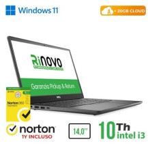 NB DELL RINOVO REFURBISHED Latitude 3410 RN42422311 14" i3-10xxU 8GB SSD 240GB W11P + CLOUD 20GB + NORTON RN42422311 DELL REFURB