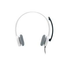 CUFFIA LOG HEADSET H150 BIANCO MICR OFONO