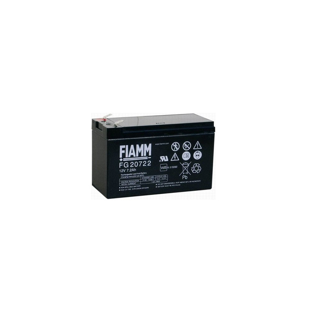 BATTERIA UPS FIAMM 12V 7,2 AH