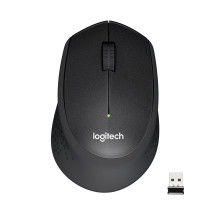 MOUSE M330 PLUS WIRELESS BK