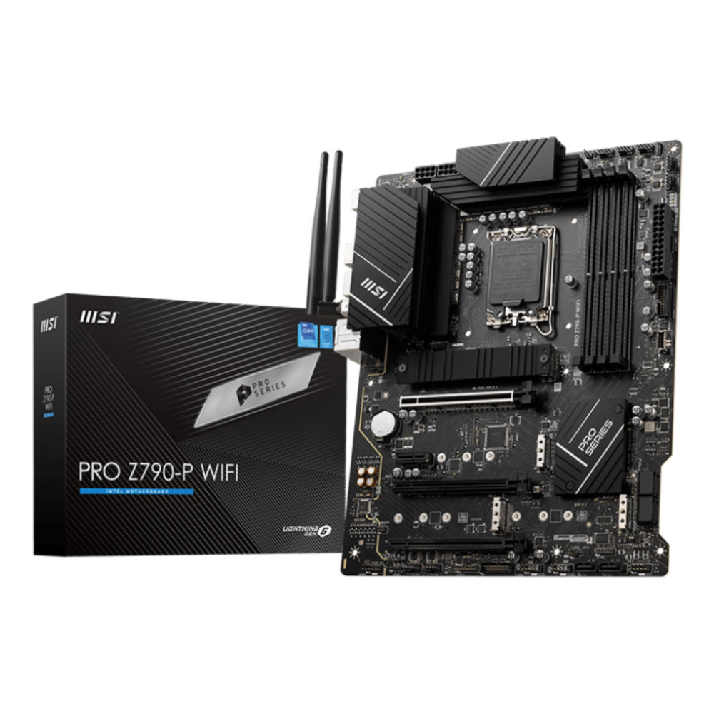 MB MSI PRO Z790-P WIFI DDR5 S1700 13GEN 4D5 6S3 M.2 U3 GBL RAID H/D