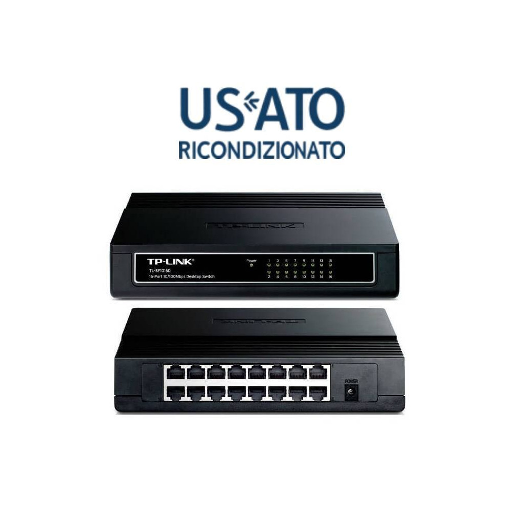 SWITCH REF 16P 10/100MBP TL-SF1016D IC CASE  TP-LINK PLAST