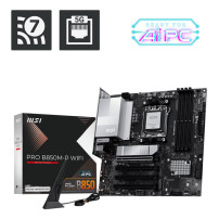 MB MSI PRO B850M-P WIFI AM5 4DDR5 4PCIE 4M2 4SATA HD/DP MATX