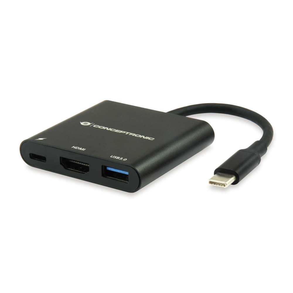 DOCKING STATION TYPE C 3IN1 1*HDMI/1*USB 3.0/1*USB C PD