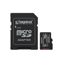 SD MICRO 128GB CL10 UHS-I CON ADATT 150MB/S LET.85MB/S SCRIT.KINGSTON