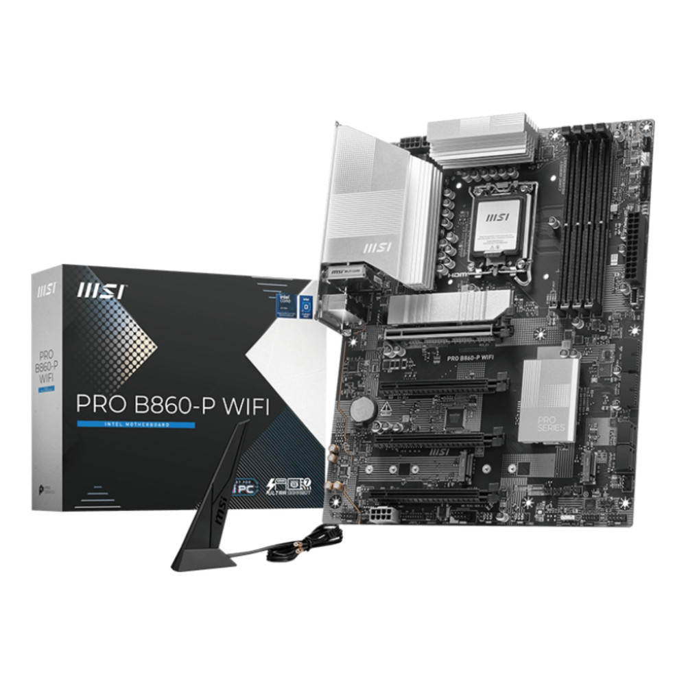MB MSI PRO B860-P WIFI 1851 4DDR5 4PCIE 4M2 4SATA HD/DP ATX