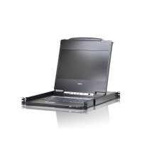 ATEN Console LCD a singolo binario (USB, HDMI / DVI / VGA)