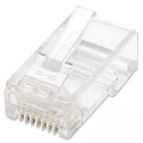 Intellinet 790055 cavo di collegamento RJ-45 Trasparente