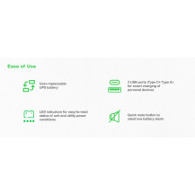 APC BE1050G2-GR gruppo di continuità (UPS) Standby (Offline) 1,05 kVA 600 W