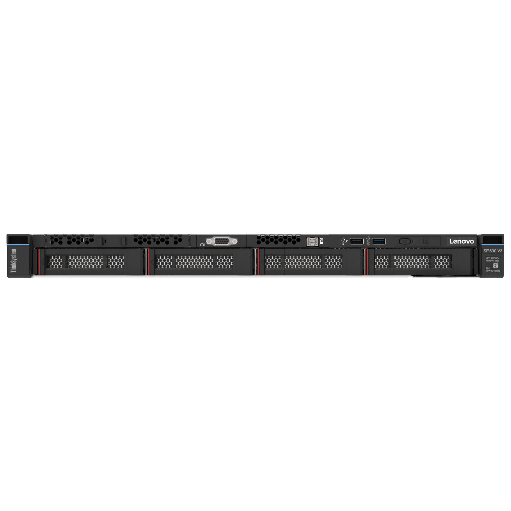 Lenovo ThinkSystem SR630 V3 server Rack (1U) Intel® Xeon® Gold 6526Y 2,8 GHz 32 GB DDR5-SDRAM 1100 W