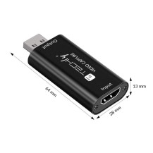 Techly I-USB-VIDEO-1080TY convertitore video 1920 x 1080 Pixel