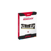 Kingston Technology FURY 32GB 6400MT/s DDR5 CL32 DIMM (Kit da 2) Renegade Silver