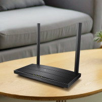 ROUTER TP-LINK AC1200 Archer VR400 V3.0 WIRELESS VDSL/ADSL Modem 867Mbps a 5GHz + 300Mbps a 2.4GHz 1P WAN/LAN 3P LAN 3 Antenne A