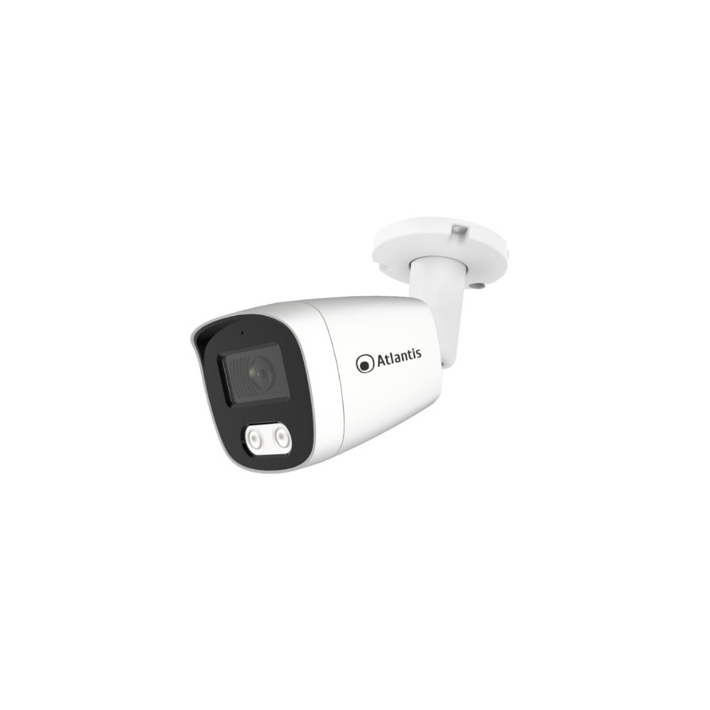 VIDEOCAMERA ATLANTIS ULTRAPLEX A11-U527S-BP IP PoE Bullet 8Mpx 2592x1944 25fps H.264/265 1/2.8" CMOS 2x IR Array led 15m OUTDOOR