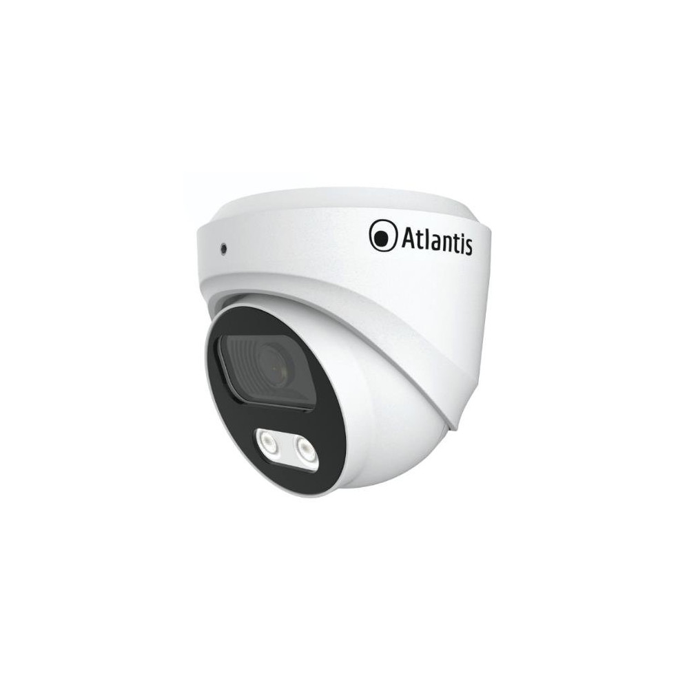 VIDEOCAMERA ATLANTIS ULTRAPLEX A11-U827S-DP IP PoE Dome 8Mpx 3840x2160 25fpsH.264/265 1/2.8"CMOS 2xIR Array led 10m A11-U827S-DP