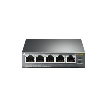TP-Link TL-SF1005P switch di rete Non gestito Fast Ethernet (10/100) Supporto Power over Ethernet (PoE) Nero