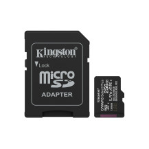 SD MICRO 256GB CL10 UHS-I CON ADATT 150MB/S LET.85MB/S SCRIT.KINGSTON