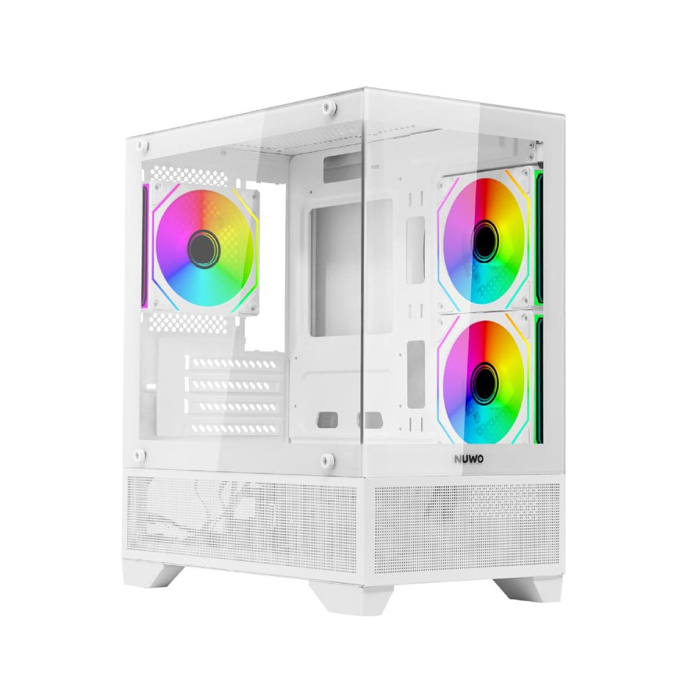 CASE MATX-TOWER NO PSU FLOW FH100 3FAN ARGB F&S GLASS