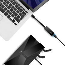 TP-Link UE306 replicatore di porte e docking station per laptop Nero