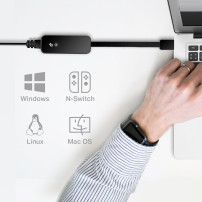 TP-Link UE306 replicatore di porte e docking station per laptop Nero