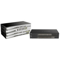 D-Link DXS-1210-16TC/E switch di rete Gestito L2 10G Ethernet (100/1000/10000) Grigio