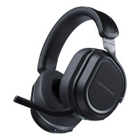 Turtle Beach Stealth 700 Nero PC Cuffie da Gioco Wireless con 80 ora Batteria, Altoparlanti da 60mm, Doppi trasmettitori e Bluet