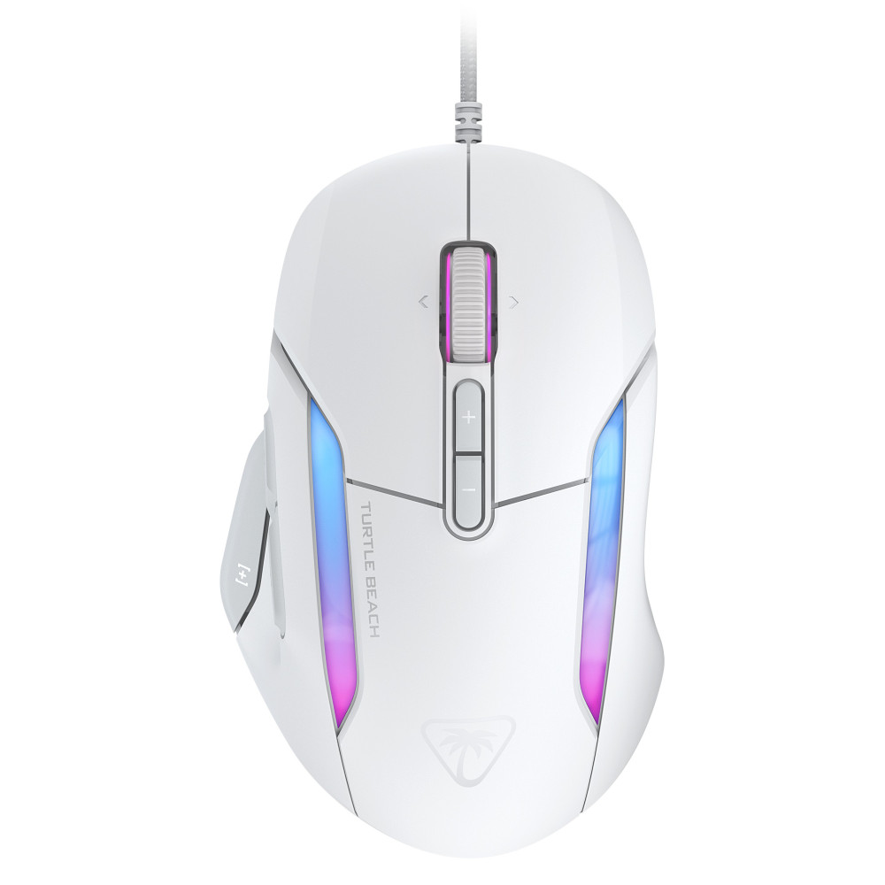 Turtle Beach Kone II: Mouse da gaming RGB cablato ed ergonomico, Sensore ottico da 26K DPI, ciclo di vita degli switch ottici di