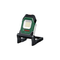 Bosch UniversalWorkLight 18V-2100 Nero, Verde