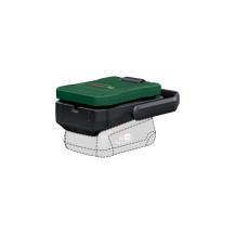 Bosch EasySpotLight 18V-400 Nero, Verde Torcia elettrica universale LED