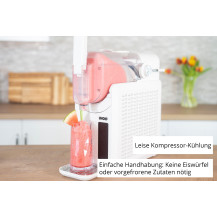 Unold Slush-Eismaschine Susi 48940 Gelatiera compressore 2 L 220 W Bianco