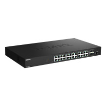 D-Link DMS-1250-28/E switch di rete Gestito L2 2.5G Ethernet (100/1000/2500) Nero, Interruttore