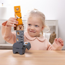 Melissa & Doug MDT BBN Blockables Woodland Crtrs GML