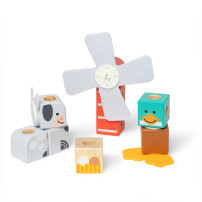 Melissa & Doug MDT BBN Blockables Farm Friends GML