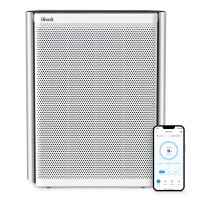 Levoit PURIFICATORE D'ARIA INTELLIGENTE EverestAir per Ambienti Grandi, Monitoraggio della Qualità dell’Aria a 3 Canali, Prefilt